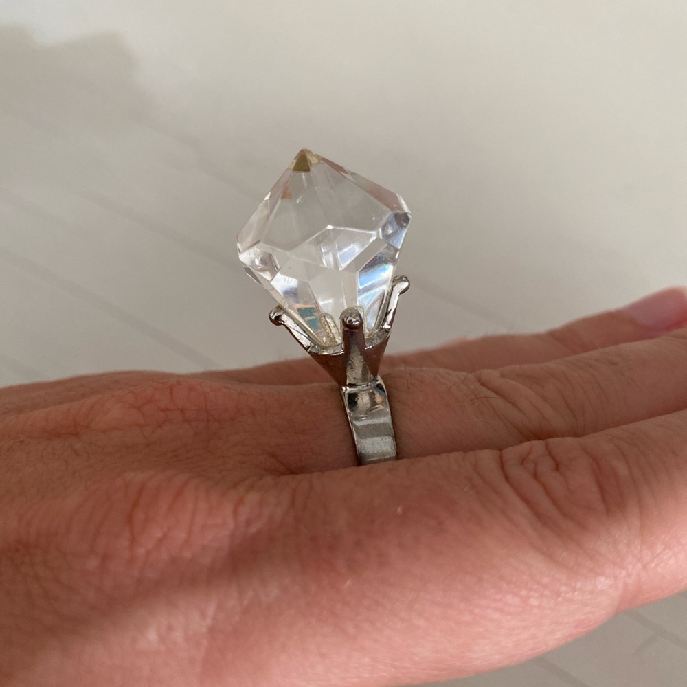 Marc Jacobs Crystal Solitaire Ring - image 1